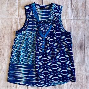 Patterson J. Kincaid Top XS Sleeveless Top Shirt